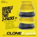 Ox - balls Clone Duo Silicone Ballstretcher (2 pack) - Red/Black