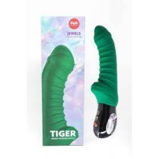 Fun Factory - Tiger G5 Silicone Vibrator - Emerald Green