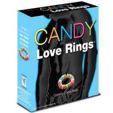 Candy Edible Love Cockring ( 3 Rings )