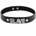 Coquette Chic - Hand Crafted Choker Vegan Leather - Slave