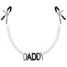 Fetish Nipple Clamps With Chain - Daddy
