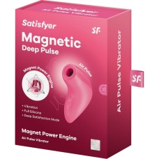 Satisfyer - Magnetic Deep Pulse Air Vibrator - Pink