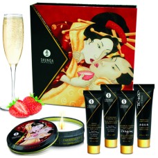 Shunga - Kit Secret Geisha - Strawberry and Cava