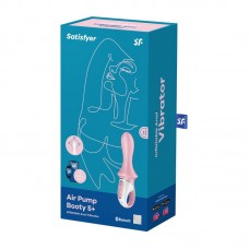 Satisfyer - Inflatable Anal Air Pump Booty Vibrator 5 Pink