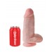 King Cock Chubby Realistic Dildo With Balls Flesh 9 Inch