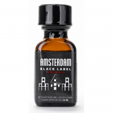 Poppers Amsterdam Black Label 24ml - Original from Canada
