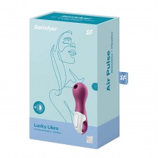 Satisfyer Lucky Libra Silicone Rechargeable Clitoral Stimulator - Purple