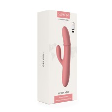 Svakom Chika Rechargeable Silicone App Compatible Interactive Rabbit Vibrator - Gray
