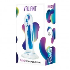 Adrien Lastic Alive Valiant  Jelly Dildo - Clear