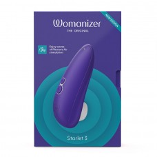 Womanizer Starlet 3 Rechargeable Silicone Clitoral Stimulator - Indigo