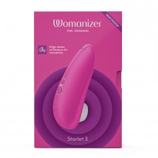 Womanizer Starlet 3 Rechargeable Silicone Clitoral Stimulator - Pink