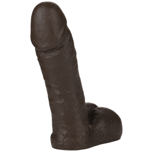 Vac-U-Lock Realistic Dildo 8in - Chocolate - Image 2