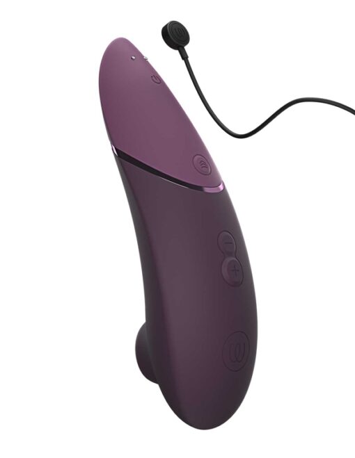 Womanizer Next 3D Rechargeable Silicone Clitoral Stimulator - Dark Purple - Image 2