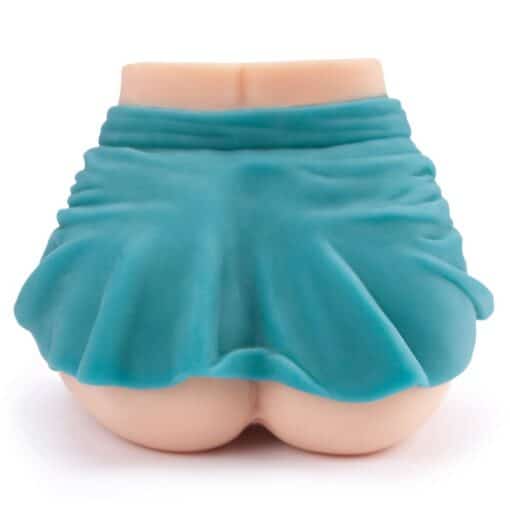 Squeezable Mini Skirt Masturbator - Green - Image 2