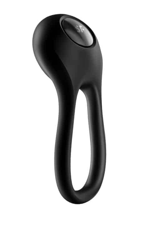 Satisfyer Majestic Duo Cockring Vibrator - Black - Image 3