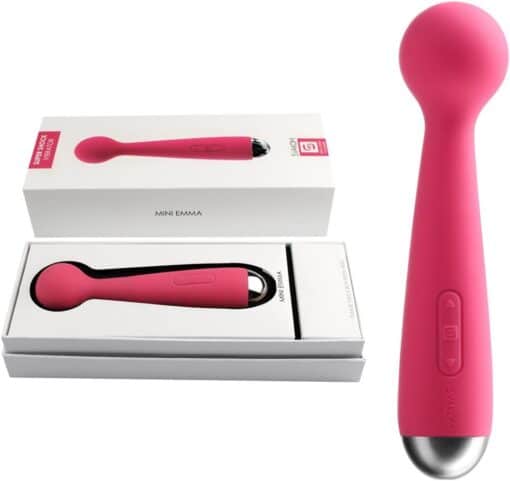 Svakom - Mini Emma Flexible Vibrator - Plum Red