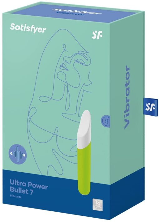 Satisfyer Ultra Power Bullet 7 Mini Bullet Vibrator - Green