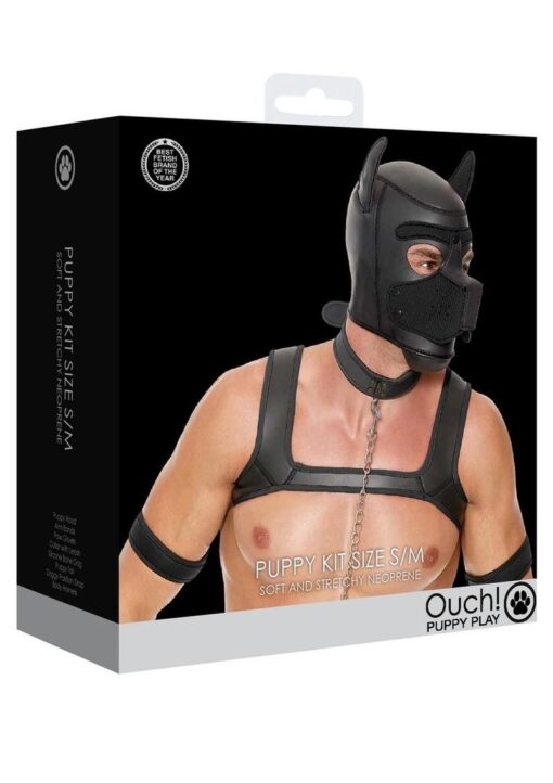 Ouch! Neoprene Puppy Kit S/M - Black