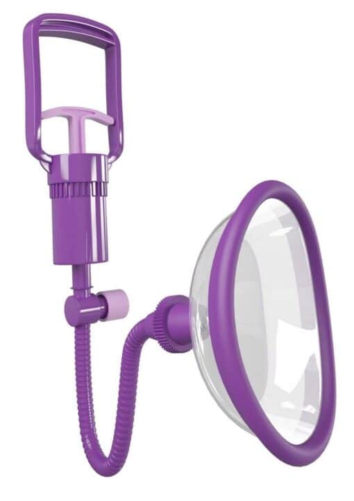 Fantasy For Her Manual Pussy Pump - Purple/Clear - Image 2