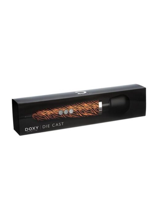 Doxy Die Cast 3 Wand Plug-In Wand Massager - Tiger Pattern