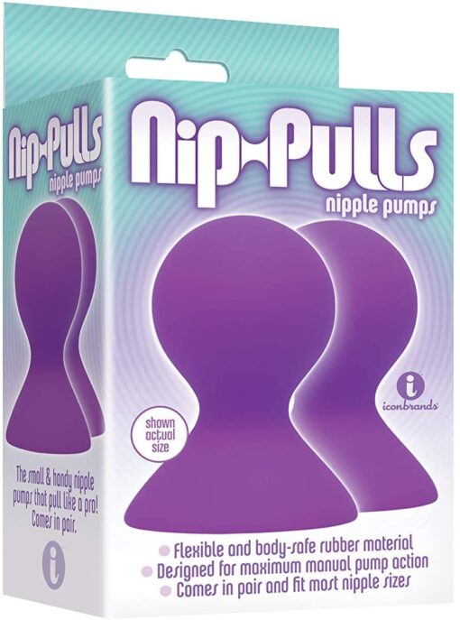 The 9's - Nip-Pulls Silicone Nipple Pumps - Violet