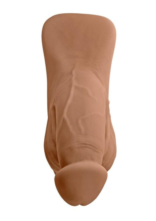 Gender X TPE Packer Dildo 4in - Caramel - Image 2