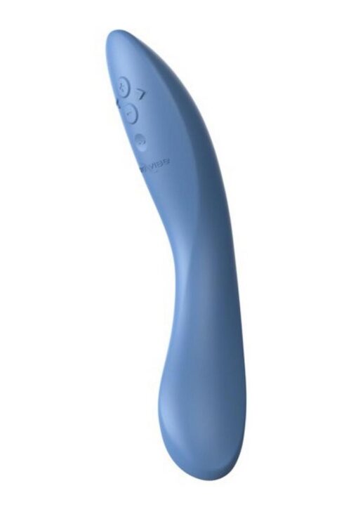 We-Vibe Rave 2 Twisted Pleasure Rechargeable Silicone G-Spot Vibrator - Blue - Image 2