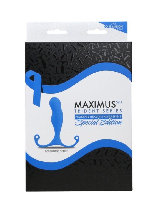 Aneros Maximus Syn P-Spot Stimulator Trident Special Edition - Blue