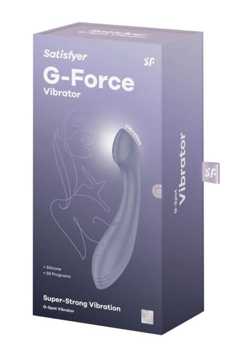 Satisfyer - G-Force Rechargeable Silicone Vibrator - Violet