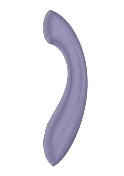 Satisfyer - G-Force Rechargeable Silicone Vibrator - Violet - Image 2