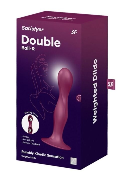 Satisfyer - Double Ball-R Silicone Vibrating Balls - Red