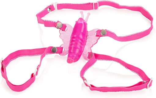 The Original Venus Butterfly Mini Wireless Strap-On - Pink - Image 2