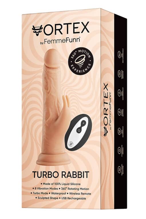 FemmeFunn Wireless Turbo Rabbit - Flesh