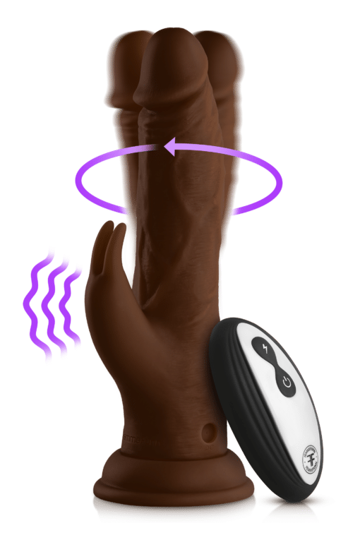 FemmeFunn Wireless Turbo Rabbit - Brown - Image 4