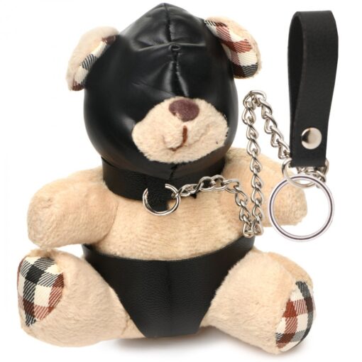 Master Series Hooded Teddy Bearz Keychain - Tan