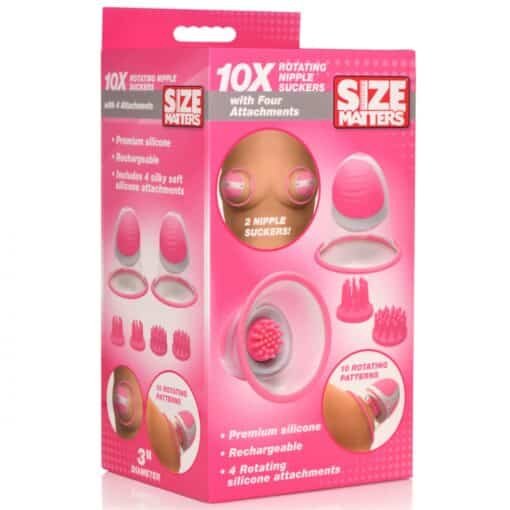 Size Matters 10X Rotating Nipple Suckers