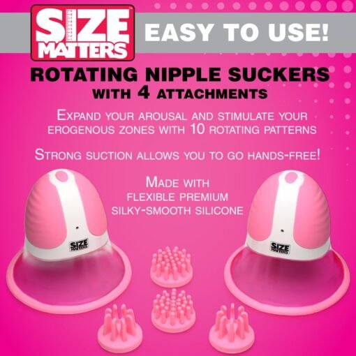 Size Matters 10X Rotating Nipple Suckers - Image 2