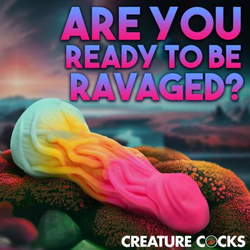 Creature Cocks Shape Shifter Alien Silicone Dildo - Multicolor - Image 3