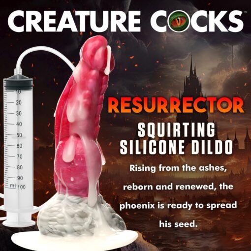 Creature Cocks Resurrector Phoenix Squirting Silicone Dildo - Image 2