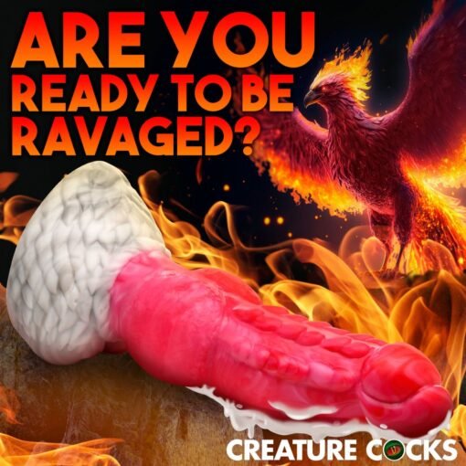 Creature Cocks Resurrector Phoenix Squirting Silicone Dildo - Image 3