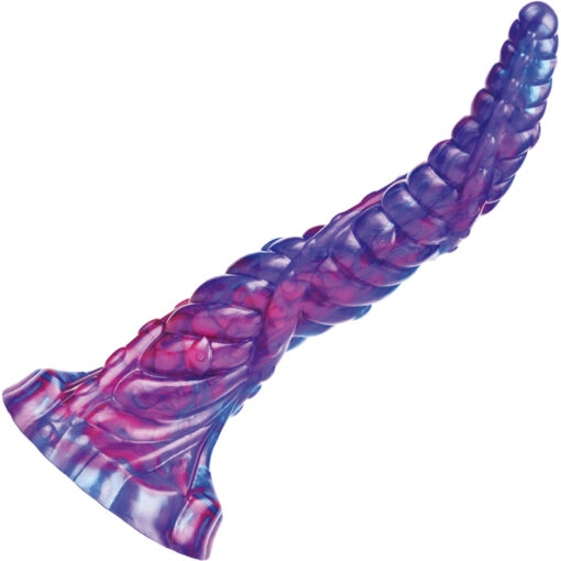 Alien Nation Serpentine Silicone Dildo - Purple/Pink - Image 2