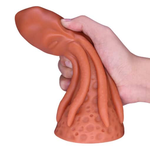 Squeezable Lava Octopus Dildo - Image 3