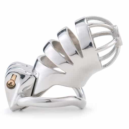 Master Series 25 HT chastity Device with Bend Ring ( 55mm )