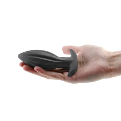 Renegade Bomba Silicone Anal Plug - Small - Black - Image 2