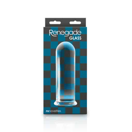 Renegade Glass Rook Anal Probe - Clear