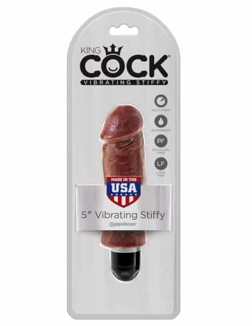 King Cock 5" Vibrating Stiffy
