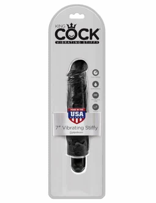 King Cock 7" Vibrating Stiffy