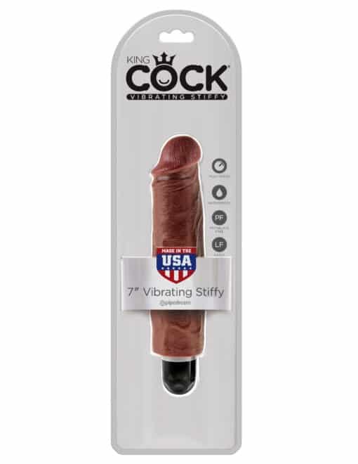 King Cock 7" Vibrating Stiffy