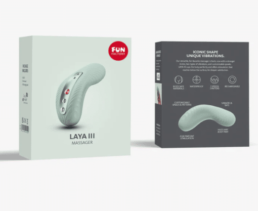 Fun Factory - Laya III Rechareable Lay-On Vibrator Soft Violet