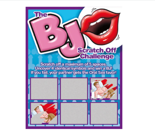 Spencer & Fleetwood - BJ Scratch Off Challenge Game Ticket